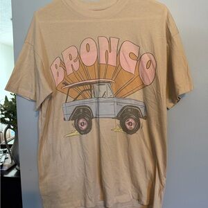 American Eagle Outfitters Tan T-Shirt